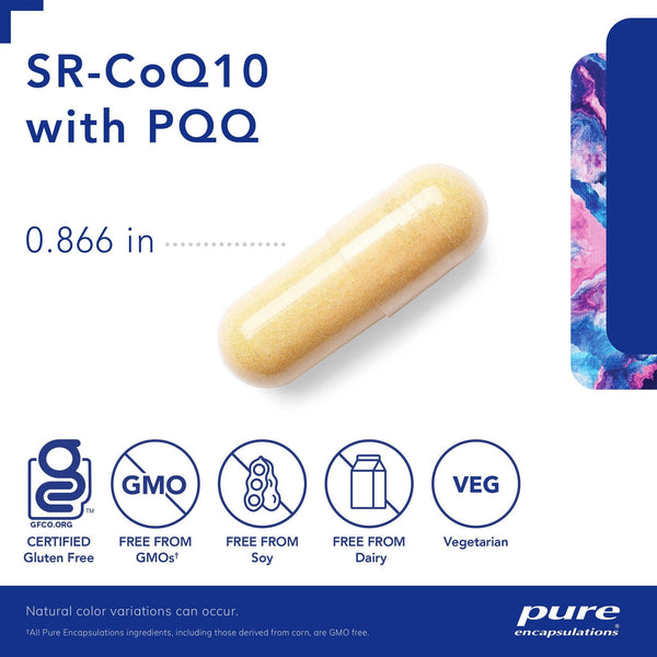 SR-CoQ10 with PQQ capsules- 60 caps