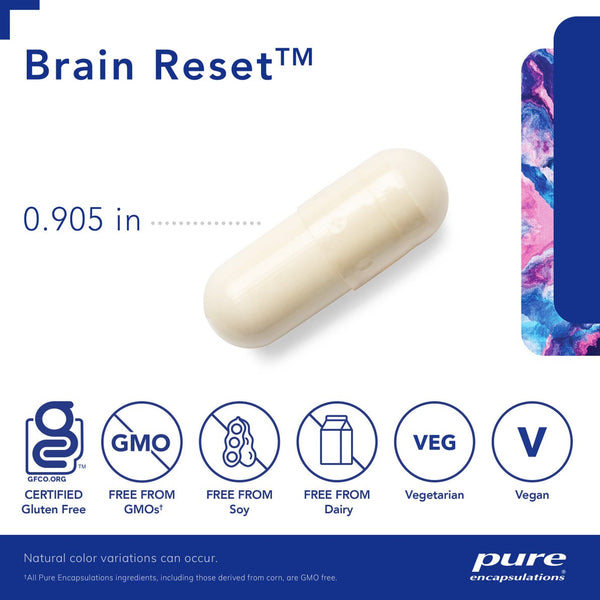 Pure Encapsulations Brain Reset 60 caps