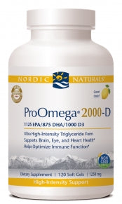 Nordic Naturals ProOmega 2000 w/D3 - 120 count