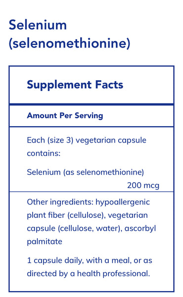 Selenium capsules 60 count